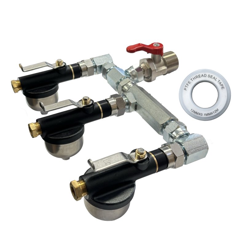 Ultra Compact Triple Oil Tank Isolation Valve