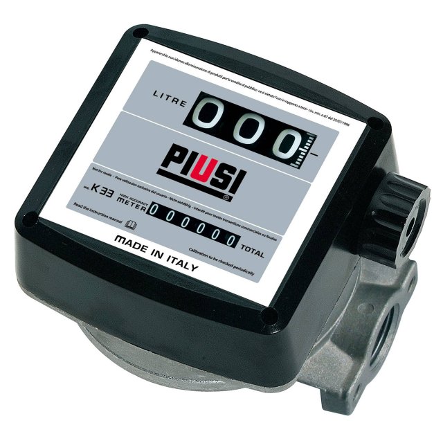 Piusi K33 Mechanical Fuel Flow Meter