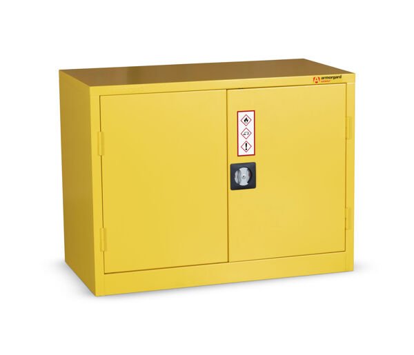 Armorgard SafeStor HFC1 Hazardous Substances Storage Cabinet Closed