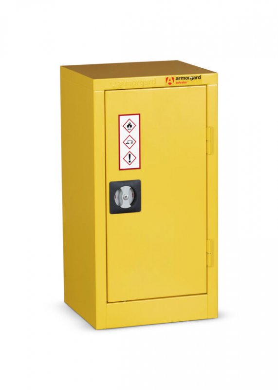 Armorgard SafeStor HFC2 Hazardous Substances Storage Cabinet doors closed