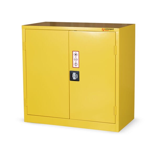 Armorgard SafeStor HFC3 Hazardous Substances Storage Cabinet doors closed