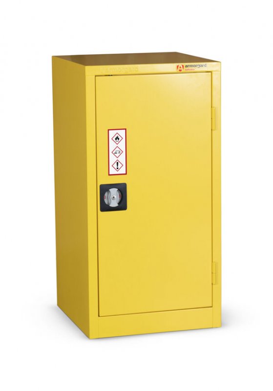 Armorgard SafeStor HFC4 Hazardous Substances Storage Cabinet doors closed