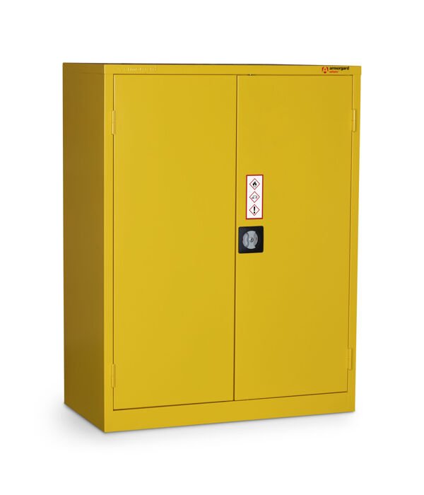 Armorgard SafeStor HFC5 Hazardous Substances Storage Cabinet doors closed