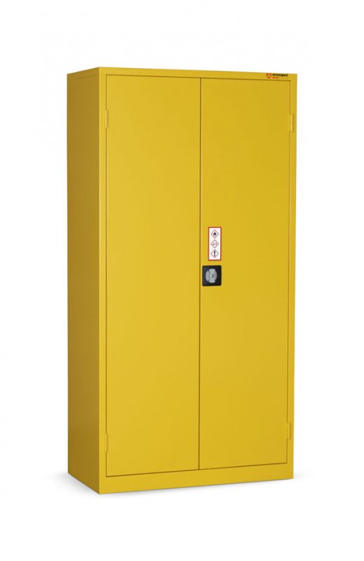 Armorgard SafeStor HFC7 Hazardous Substances Storage Cabinet Doors closed