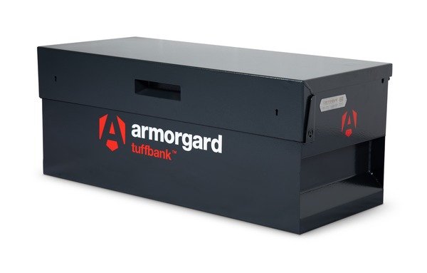 Armorgard TuffBank TB12 Secure Tool Truck Box - lid closed