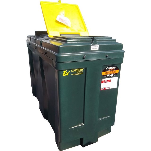 1100 Litre Bunded Waste Oil Tank - Carbery BTGR1100R-WOIL