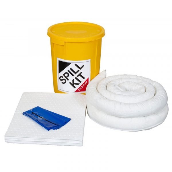 Fuel Tank Shop 35 Litre Fuel Spill Kit - Round Drum OSK3