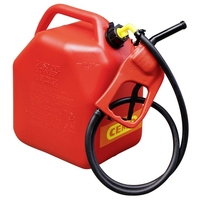 Generic Gasoline Fuel Oil Tank 7L Plastic Gas Can Petrol Tanks Fit For