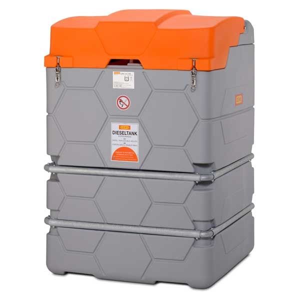 1000 Litre Bunded Diesel Tank - Outdoor Basic Cube