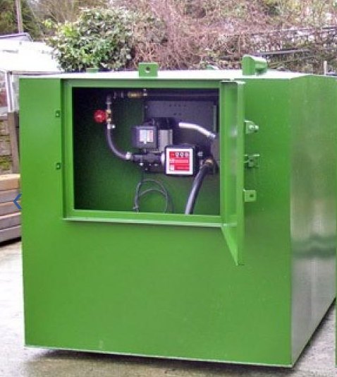 Fuel Tank Shop 5000 Litre Bunded Steel Diesel Dispensing Tank