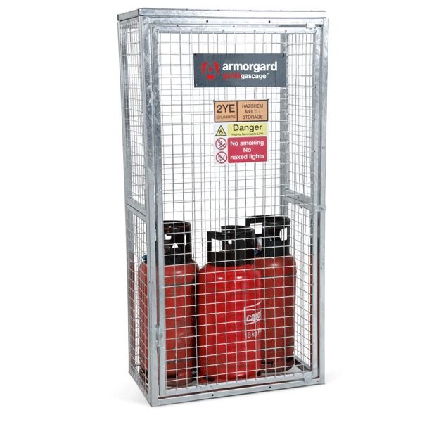 Armorgard Gorilla Gas Cage GGC3 Secure Storage Cage - Full