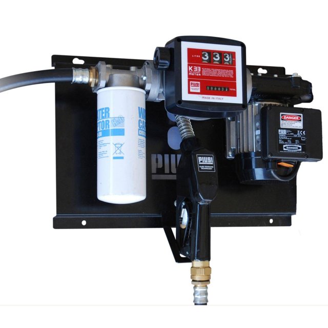 Piusi Wall Mounted Diesel Pump and Filter