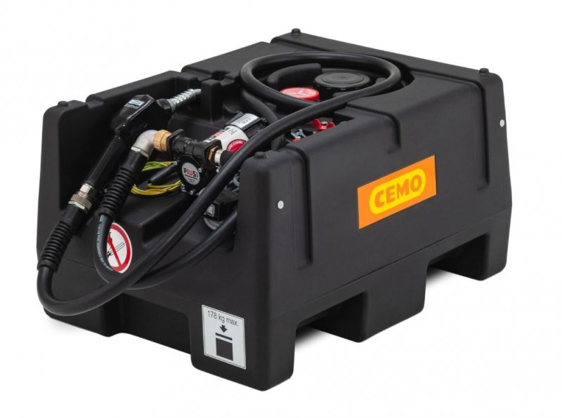 Cemo CEMO - 120 Litre ADR Petrol Dispenser - 12V Pump - KS-Mobile Easy With Optional Lid