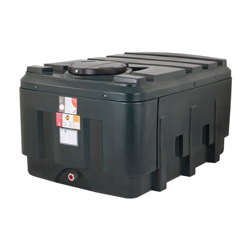 Atlas 1200 Litre Low Profile Bunded Oil Tank - Atlas 1200LPBA