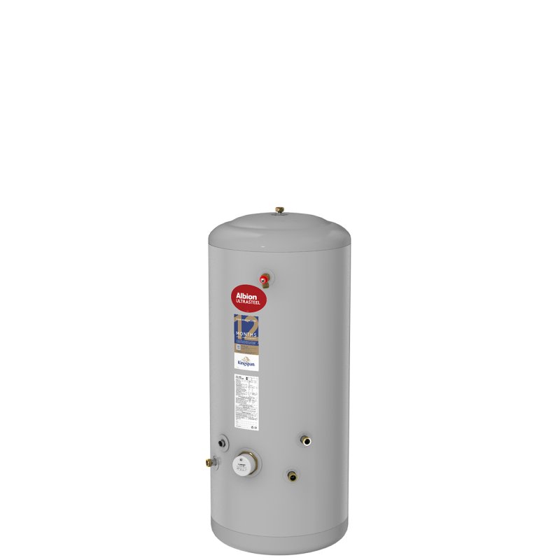 Kingspan Albion Ultrasteel Kingspan Ultrasteel 180 Litre Direct - Unvented Hot Water Cylinder