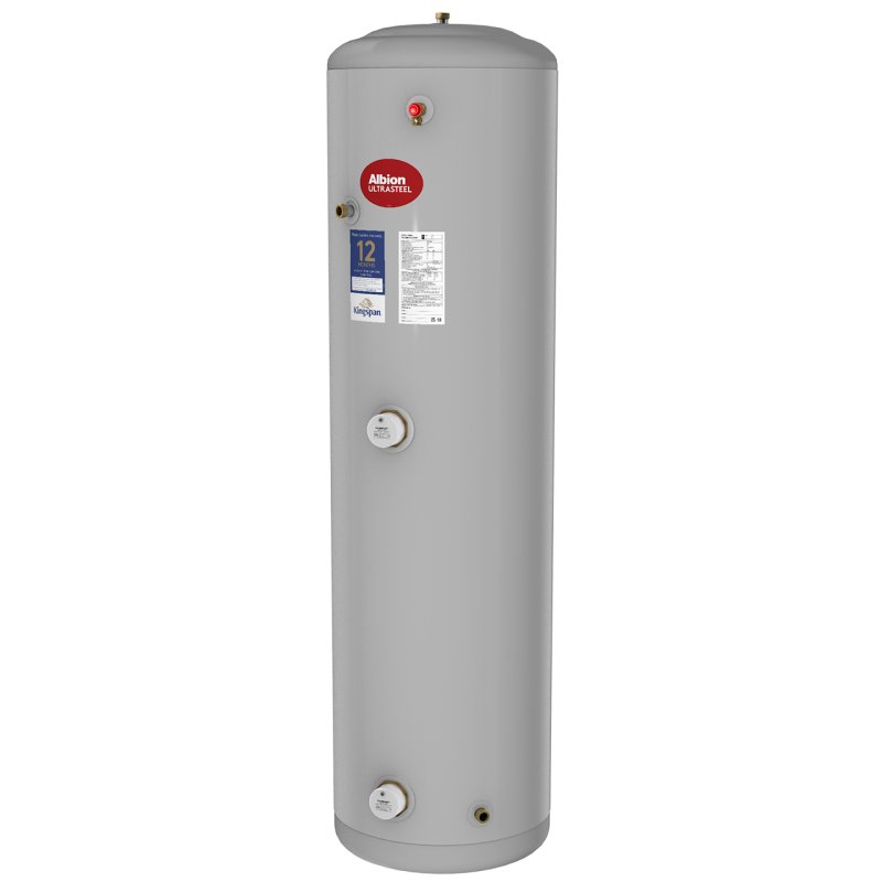 Kingspan Albion Ultrasteel Kingspan Ultrasteel 300 Litre Direct - Unvented Hot Water Cylinder