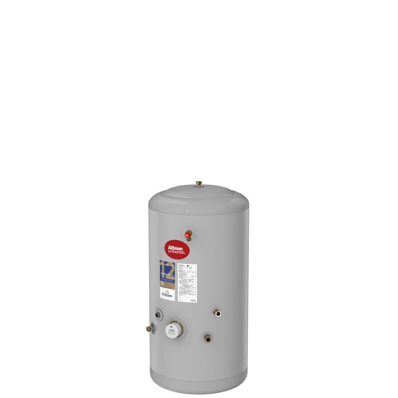 Kingspan Albion Ultrasteel Kingspan Ultrasteel 150 Litre Indirect - Unvented Hot Water Cylinder