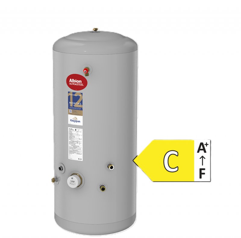 Kingspan Ultrasteel 180 Litre Indirect - Unvented Hot Water Cylinder