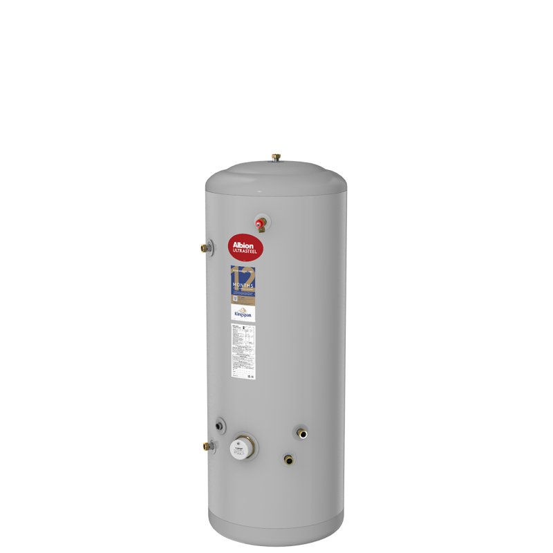 Kingspan Albion Ultrasteel Kingspan Ultrasteel 210 Litre Indirect - Unvented Hot Water Cylinder