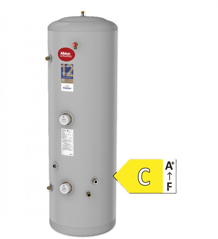 Kingspan Ultrasteel 250 Litre Indirect - Unvented Hot Water Cylinder