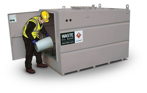 Western Envirobulka 9000 Litre Low Level Waste Oil Bank