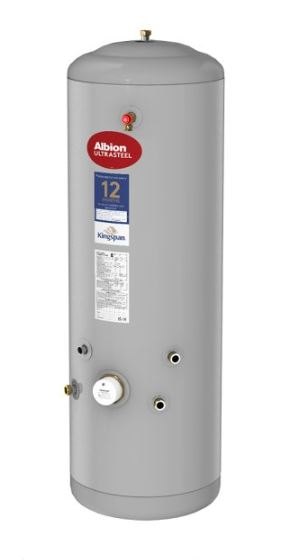 Kingspan Albion Ultrasteel Kingspan Ultrasteel 180 Litre Direct - Slimline Unvented Hot Water Cylinder