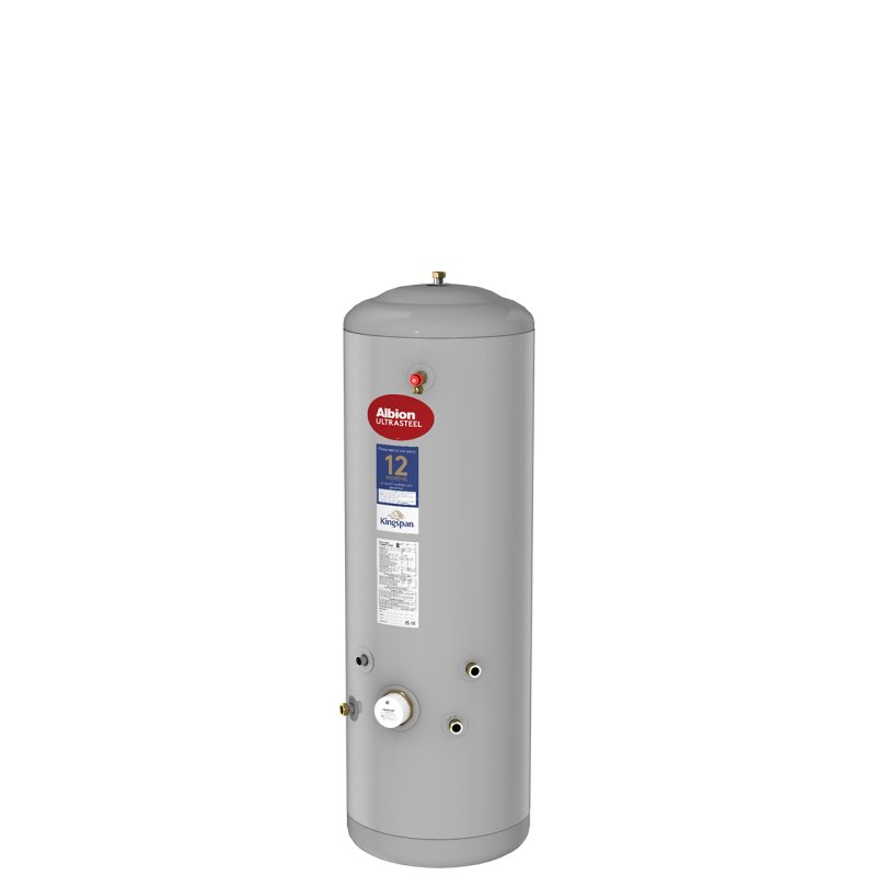 Kingspan Albion Ultrasteel Kingspan Ultrasteel 150 Litre Indirect - Slimline Unvented Hot Water Cylinder