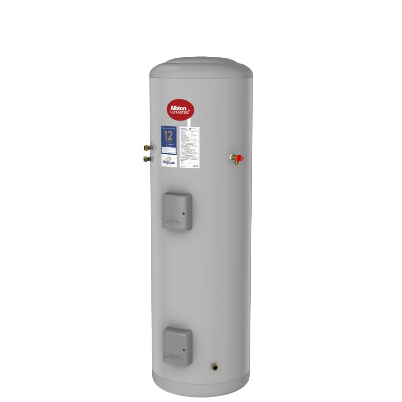 Kingspan Albion Ultrasteel Kingspan Ultrasteel Plus 250 Litre Direct - Unvented Cylinder with Internal Thermal Expansion
