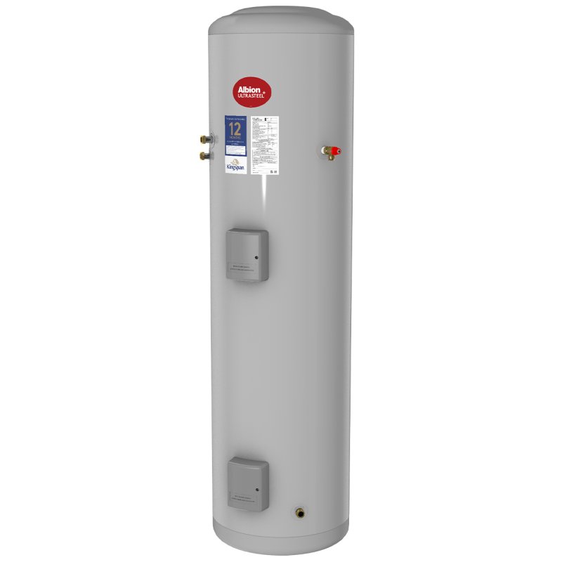 Kingspan Albion Ultrasteel Kingspan Ultrasteel Plus 300 Litre Direct - Unvented Cylinder with Internal Thermal Expansion