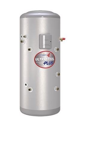 Range Cylinders Ultrasteel Plus 180 Litre Solar Indirect - Unvented Cylinder - Internal Thermal Expansion