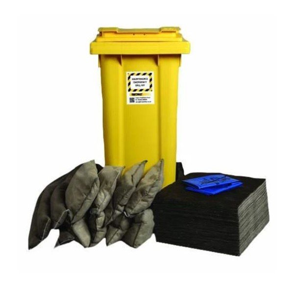 120 Litre Wheelie Bin General Purpose Spill Kit