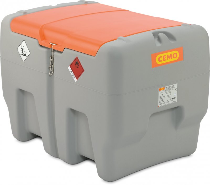 Cemo CEMO DT Mobile Easy Premium 440 Litre 12v Diesel Tank c/w Hose Reel, K24 & Lid
