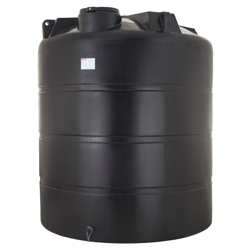 10000 litre non-potable water tank with 2" outlet