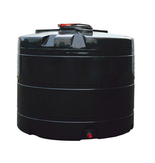 Kingspan 2500 Litre Non-Potable Water Tank With 2' Bottom Outlet - V2500W