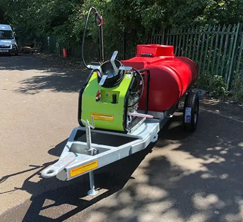 1125 Litre 3000psi Pressure Washer Site Bowser