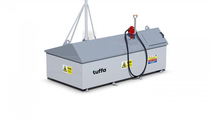 Tuffa 1850 Litre Petrol Dispenser Tank - 1850PT Hand pump no meter