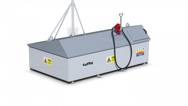 Tuffa 2500 Litre Petrol Dispenser Tank - 2500PT Hand pump no meter