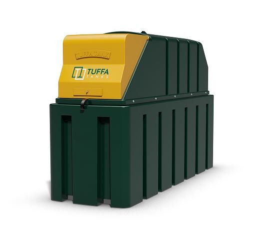 Tuffa 1350 Litre Bunded Waste Oil Tank - 1350SLBWOS