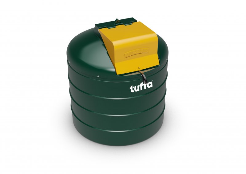 Tuffa 1400 Litre Bunded Waste Oil Tank - 1400VBWOS