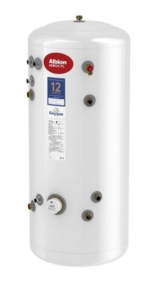 Kingspan Albion Ultrasteel AEROCYL 180 Litre Heat Pump & Solar Hot Water Cylinder