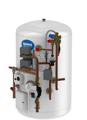 Range Tribune HE Range Tribune HE 120 Litres Unvented Vertical Pre-Plumbed Indirect Hot Water Cylinder