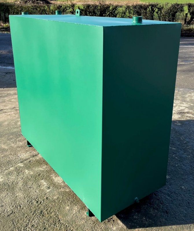 Fuel Tank Shop 1240 Litre Single Skin Steel Oil Tank