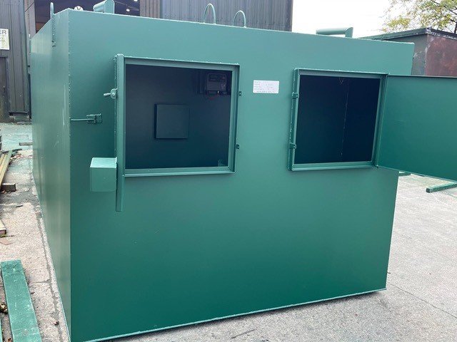 Fuel Tank Shop 20000 Litre Bunded Steel Multi Compartment Diesel Dispensing Tank