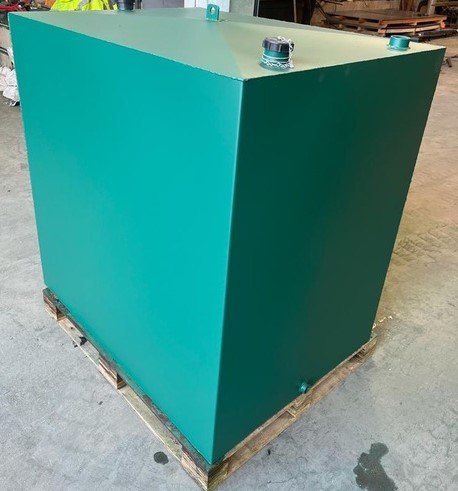 Fuel Tank Shop 1350 Litre Steel Single Skin Oil Tank