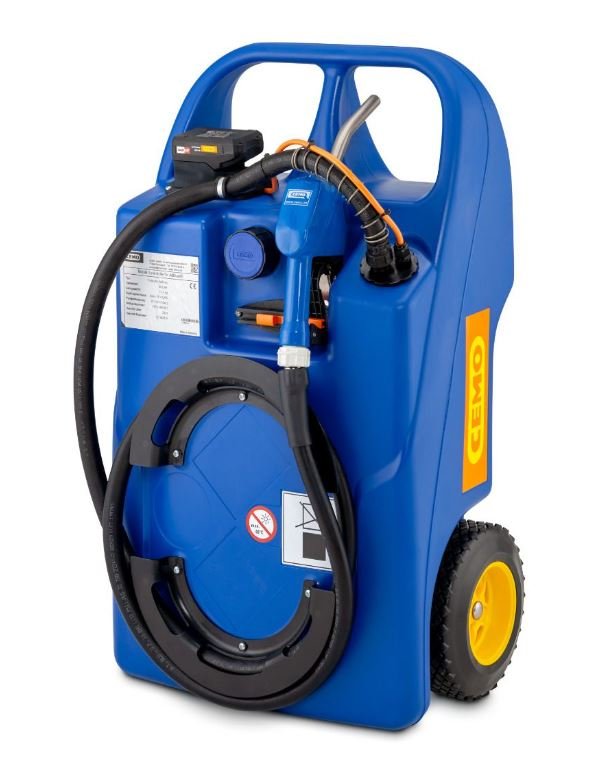 Cemo CEMO - 60 Litre AdBlue Trolley With CAS Battery