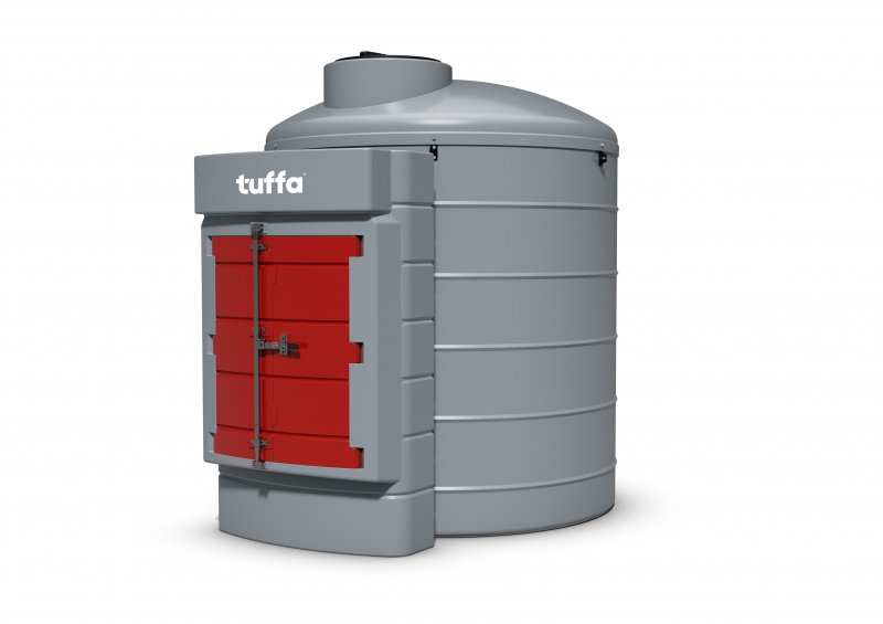 Tuffa Tuffa 3500 Litre Plastic Bunded Diesel Tank c/w Tecalemit Horn HDA Fuel Management