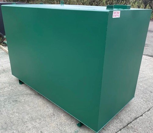 Fuel Tank Shop 2000 Litre Slimline Bunded Steel Oil Tank