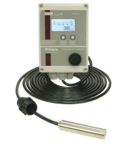 O.L.E C2020 Tank Gauge With High/Low level Alarms