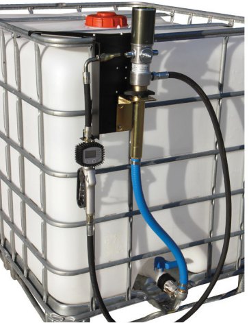 Hytek Engineered Air Operated Oil Pump Kit - IBC Mount