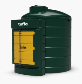 Tuffa Tuffa 3500 Litre Plastic Bunded Waste Oil Tank - 3500VBWOS